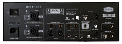 WJBA 2800 Watt Twin DI Bass Guitar Amplifier - Image 3