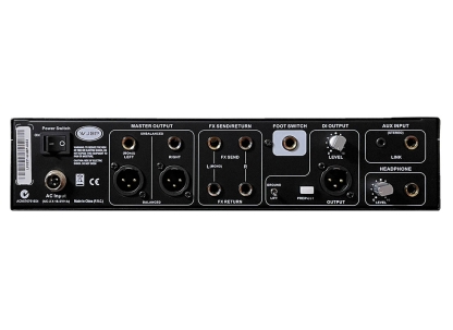 WJBP Stereo Valve Bass Guitar Pre-Amp DI - Image 3