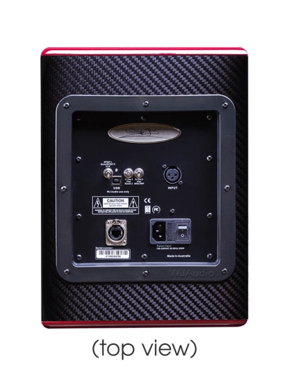 6.5″ 2-Way Powered Carbon Fiber Studio Monitors (pair) 650 Watt each - Image 3