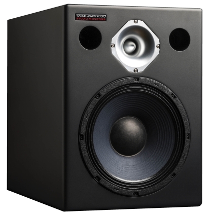 Wayne Jones Audio 10″ 2-Way Studio Monitors (pair) 650 Watt each. Matt graphite colour finish.
