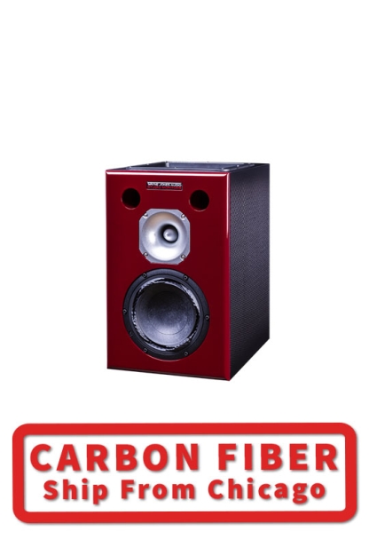 Wayne Jones Audio Recording Studio Monitors 6.5″ 2-Way Powered Carbon Fiber Studio Monitors (demo pair) 650 Watt each